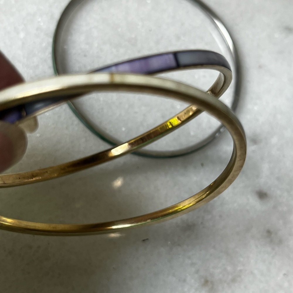 Elegant Multi-Color Bangle Set - Picture 6 of 8